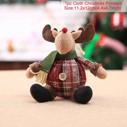 Christmas Santa Doll Merry Christmas