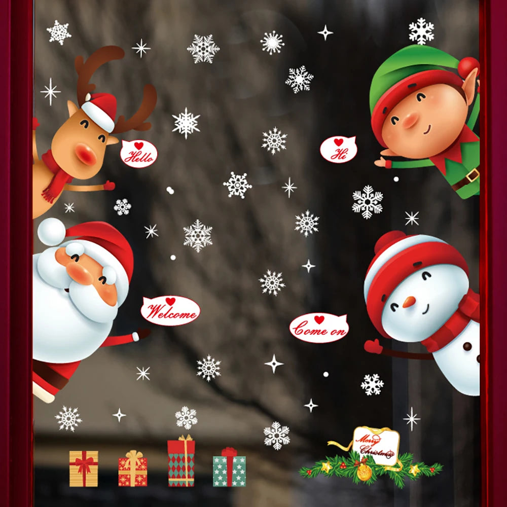 Christmas Window Stickers