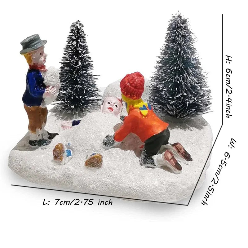 Christmas Village Set Accessories