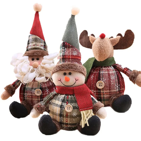 Christmas Santa Doll Merry Christmas