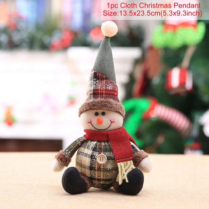 Christmas Santa Doll Merry Christmas
