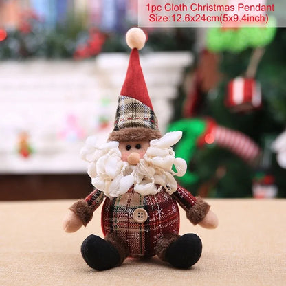 Christmas Santa Doll Merry Christmas