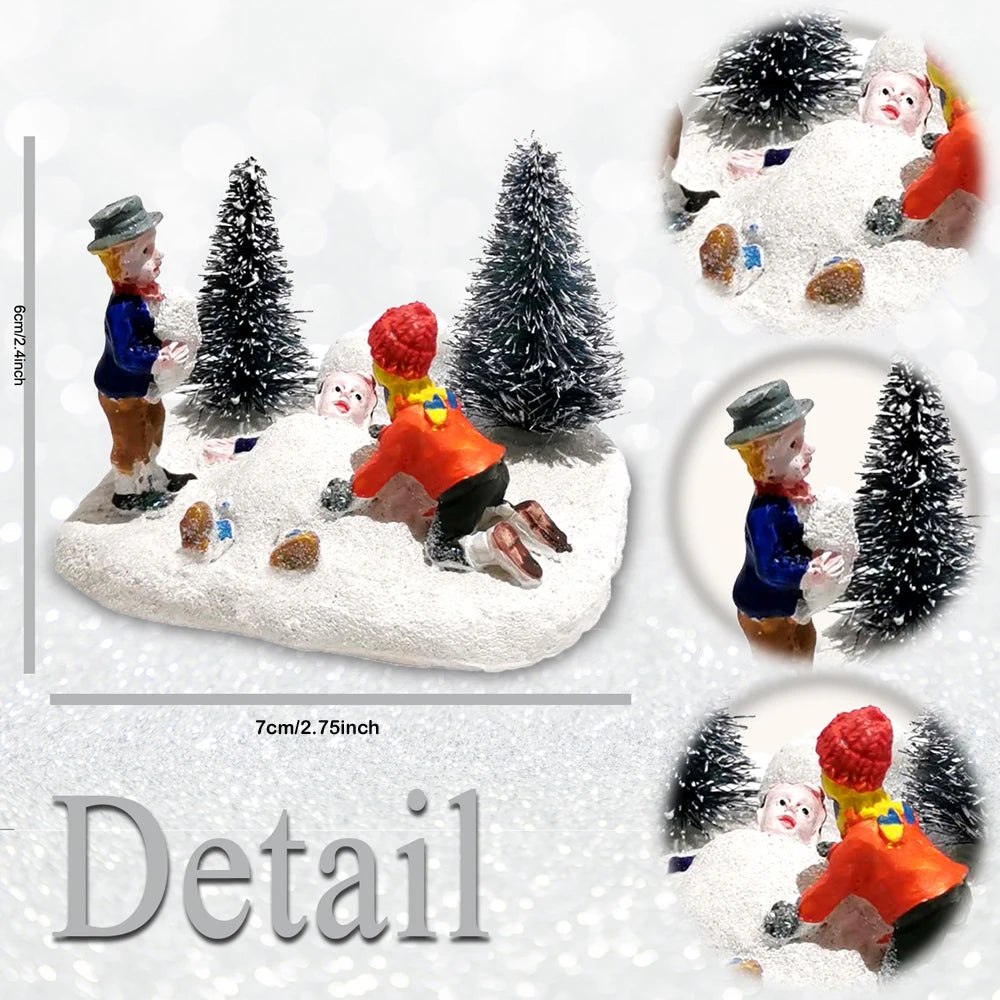 Christmas Village Set Accessories